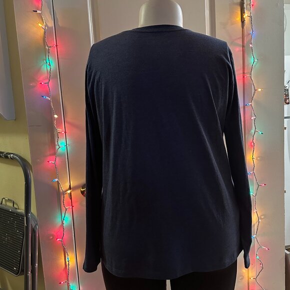 Women's Eddie Bauer Long-Sleeve V-Neck T-Shirt Size xxl NWOT - Picture 5 of 6